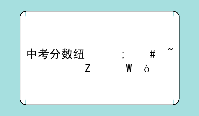 中考分数线怎么查询方法？